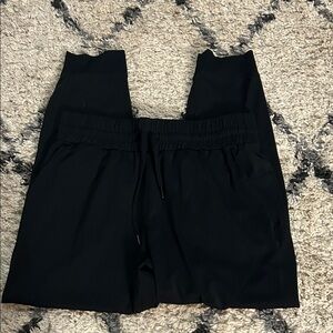 Women’s black joggers